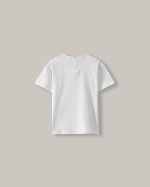 Playera Blanca Con Gráfico